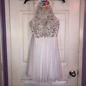 formal white dress ♡